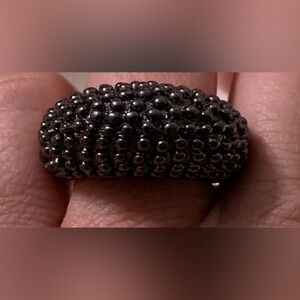 Black Toned Ring